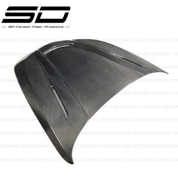 SD Style Carbon Fiber Car Parts Engine Hood Bonnet for Alfa Romeo Stelvio