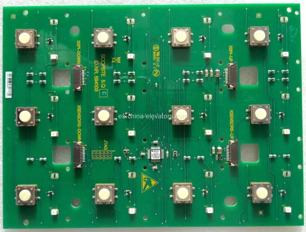 594103 Tablero de botones COP para Sch ****** 3300 ascensores