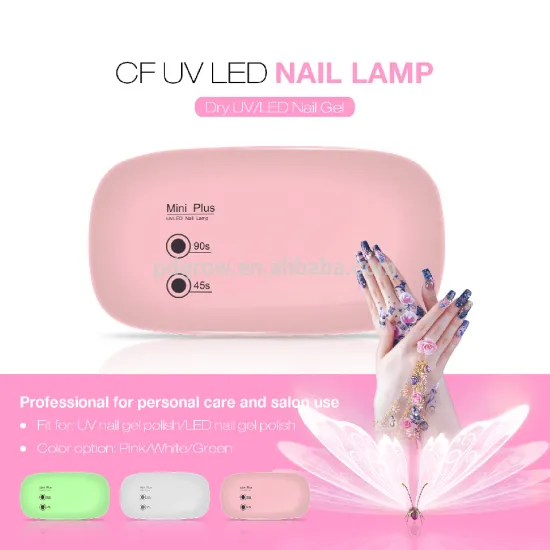 supplier Portable UV/LED easy carry handle nail polish lamp nail led light 5w by gel nail lamp