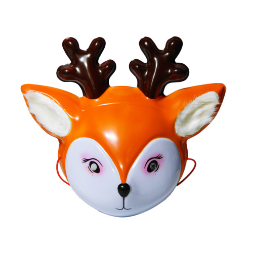 Máscara de cosplay de PVC infantil fofa deer fox