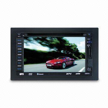 2-din Car DVD Player with USB/SD MMC, Card, AM, FM Radio, GPS, TV and Bluetooth