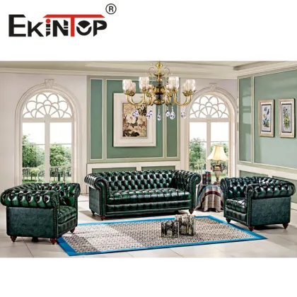 Modern High-End Luxury Leather Sofa Sets for Home Furniture