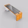 solarbetriebene Ladebänke