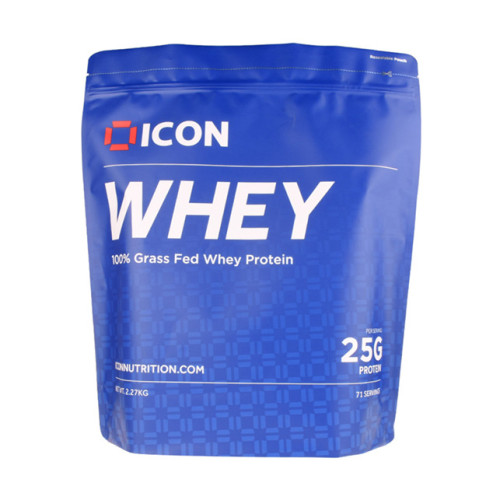 Eco-friendly renewable plastic bag for whey protein powder