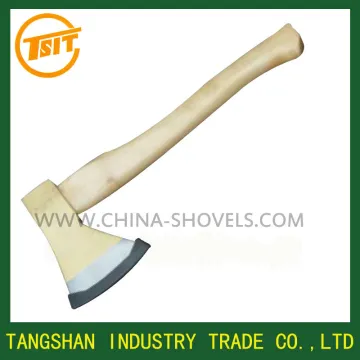 wooden handle medieval axe