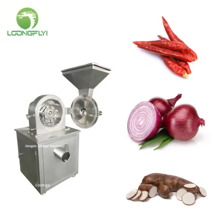Loongflyi food rice green tea powder making equipment
