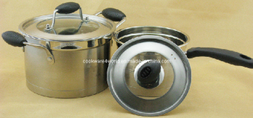 4PCS Cookware Set / Stock Pot / Saucepan (YJ-HLCS400)