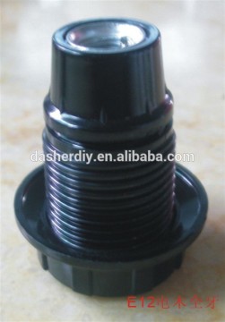 High quality E12 all thread & lock screw lampholder UL certificate