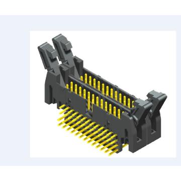 2.54mm 이젝터/래치 헤더 커넥터 90 ° 이중 레이어