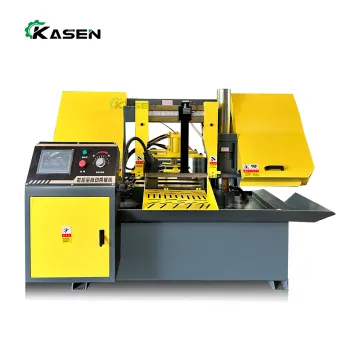 Advanced Steel Bar Processing: PLC-Controlled Band Sawing Machine with Saw Blade Breakage Protection