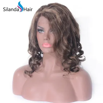 #4-27 Loose Wave Lace Frontal Wigs Brazilian Human Hair Wig