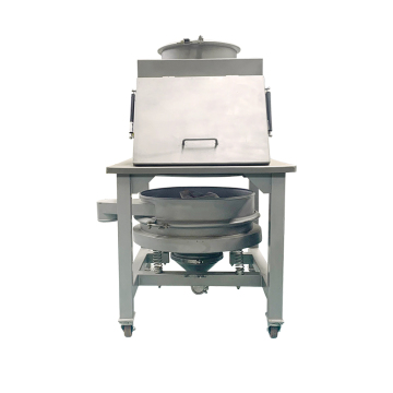 Bag Dumping Machine with Vibration Screener System for Starch and Flour: A Dustless Solution for Industries
