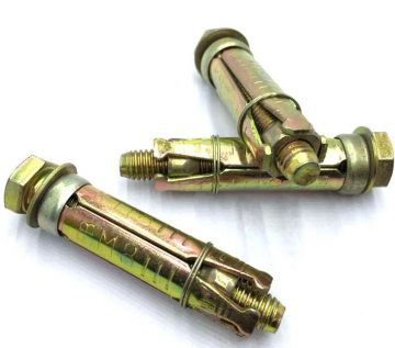 4-Piece Heavy Duty Shield Expansion Anchors and Fix Bolts Set