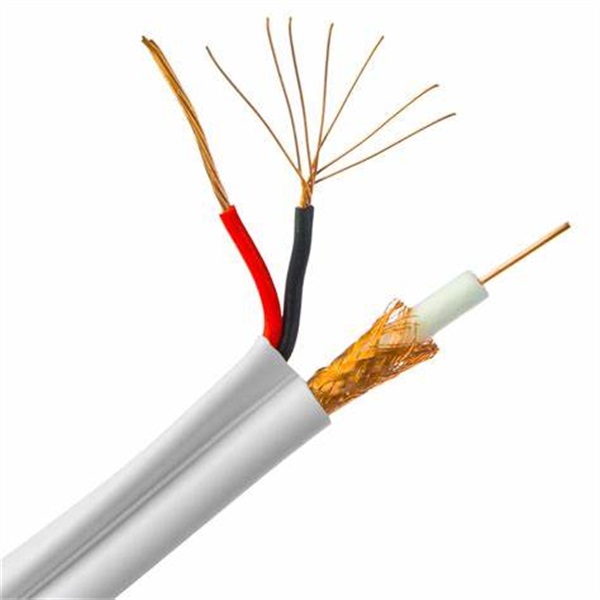 RG6 Coaxial Cable Qith 2 Core Siamese Cable