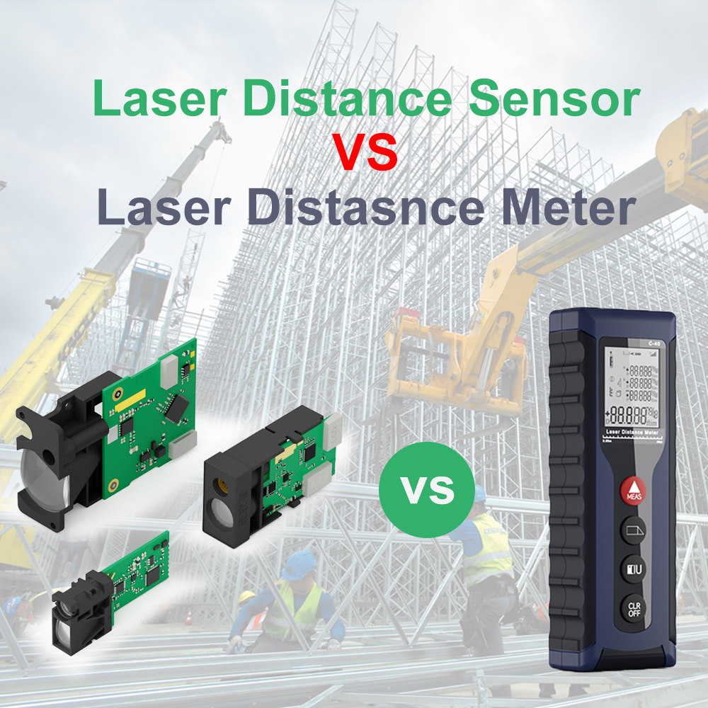 Laser Distance Sensor VS laser distance meter