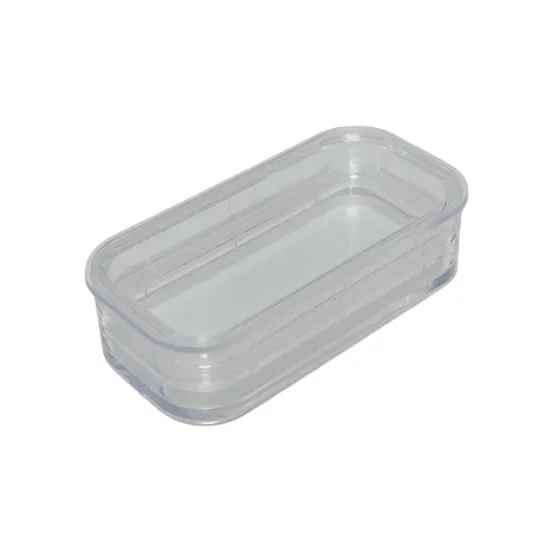 80x42x20mm Square Clear Shockproof Wristwatch Packing Membrane Box