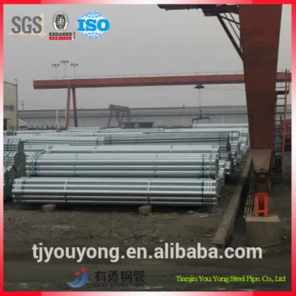 Building material Quality products galvanised steel pipes