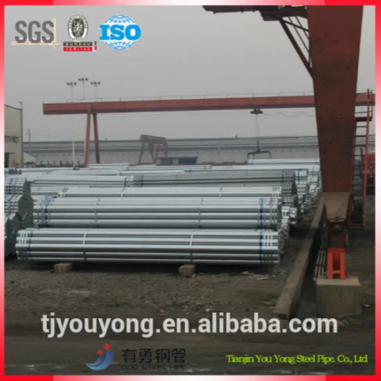 Building material Quality products galvanised steel pipes