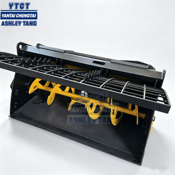 Hydraulic Concrete Mixer Bucket Skid Steer Mixing Bucket For Skid Steer Loader Cement Mixer Attachment