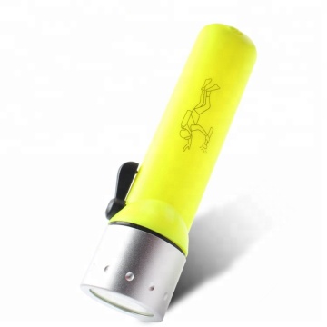 China Factory IP68 Waterproof 100M Diving LED Torch Flashlight