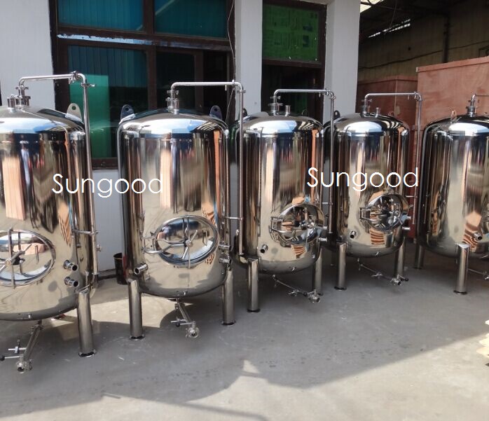 3BBL Chaqueta Tanque de brite/chaqueta tanque de cerveza brillante/tanque de servicio