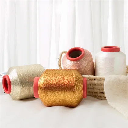 Popular Trending Products: Dongyang Metallic Yarn Factory's Mh-Type Rainbow Metallic Yarn