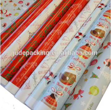 Children design art paper decorative paper for gifts wrapping custom design accepted