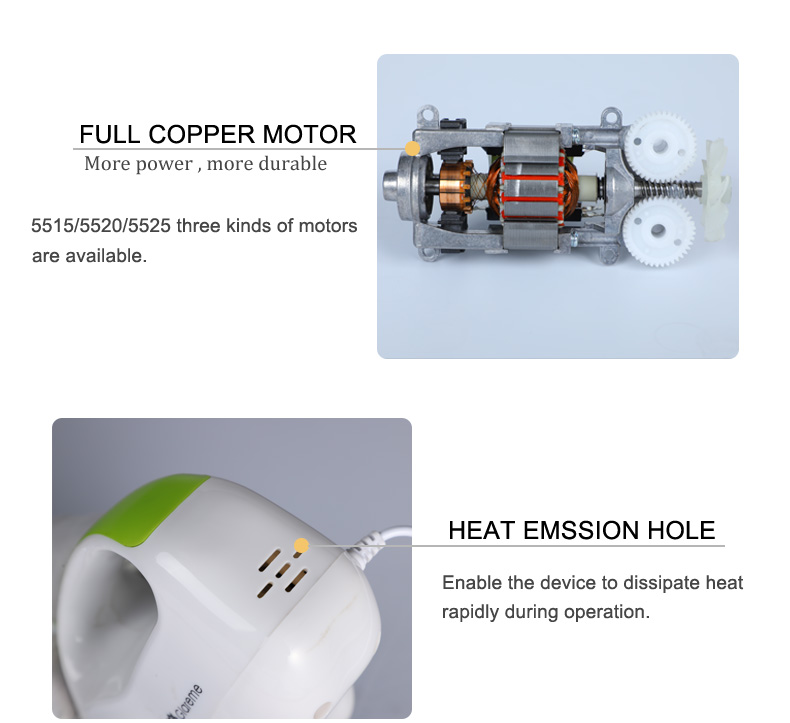 5Speed Electric Hand Mixer With Red China Manufacturer