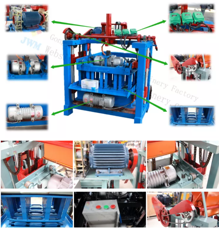 Semi Automatic Paver Block Machine