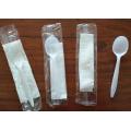 Disposable PP Spoon and Napkin