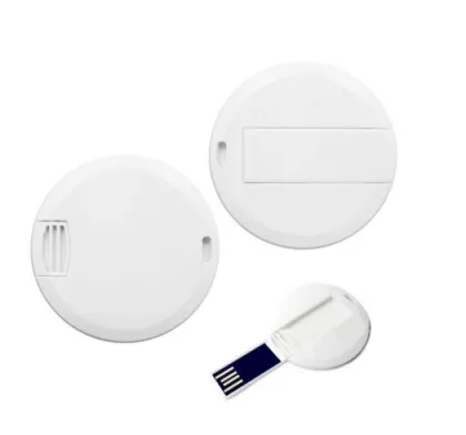 OEM Round Business Card USB Flash Drive