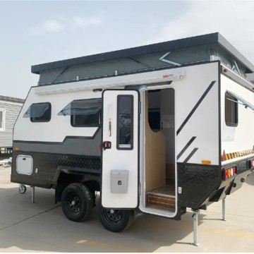 Trailer de campista off-road RV Trailer de viagem a motor de caravana