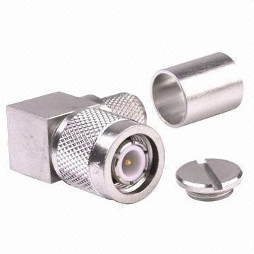 TNC Right Angle Male Connector Assembly for LMR400 Cable