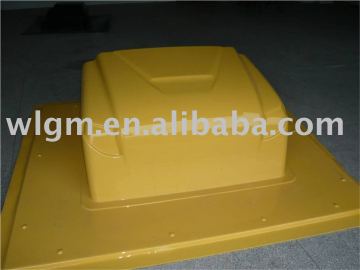 plastic body cover of thick sheet vacuum forming thermoforming