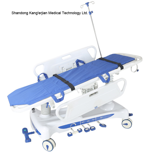 জরুরী স্ট্রেচার বিছানা হাসপাতালের স্ট্রেচার বিছানা চেয়ার
