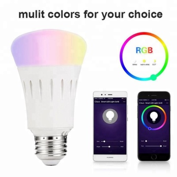 Telecomando APP E27 smart LED Bulb funziona con Alexa Amazon