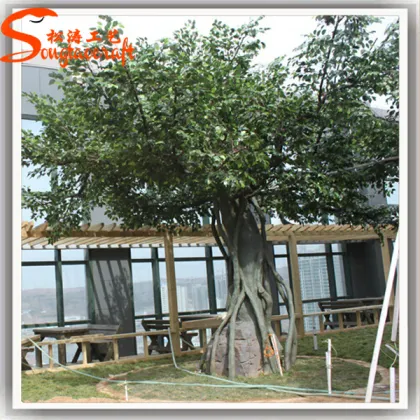 Artificial cheap banyan tree