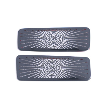 Ανοξείδωτο χάλυβα μπροστινό πάνελ Air Outlet Horn Cover Decoration For Toyota 2022 Harrier OEM Εσωτερικό Στυλ
