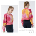 Anpassad höst Nya Tie Dye Sweatshirts för kvinnor