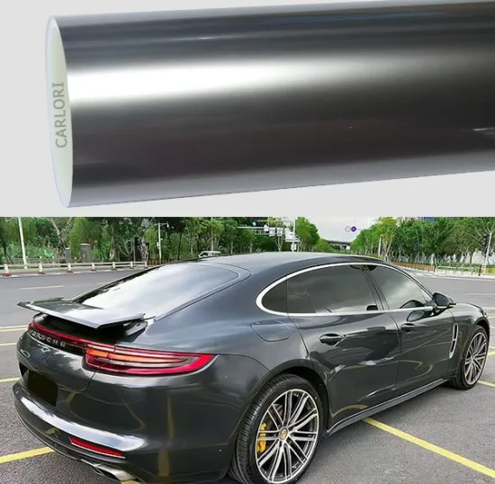 super gloss nando grey car wrap vinyl