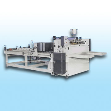 Semi-Automatic Carton Gluing Machine