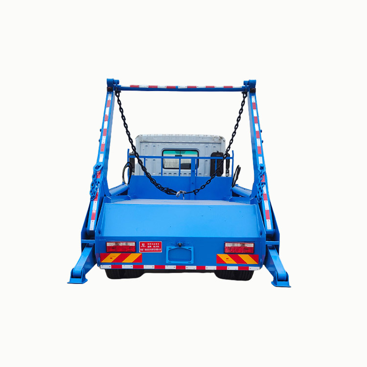 Dongfeng 10cbm Swing Arm Rubish Bin Waste Truck