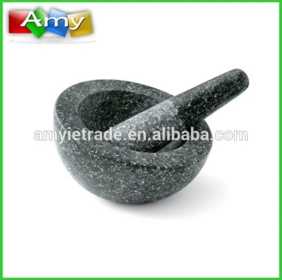 Slope Front Granite Mortar And Pestle