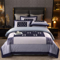 Kilang Borong Pepejal Velvet Duvet Bedding Set