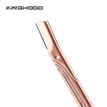 Eco-Friendly Stainless Steel Eyebrow Knife for Facial Hair Trimming