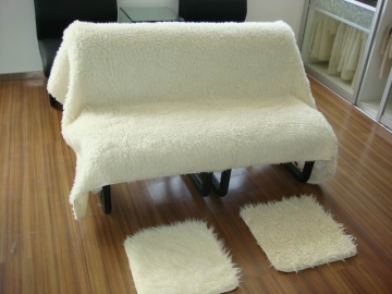 wool  under blanket