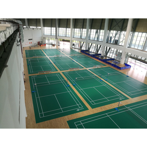 รับรองโดย เสื่อสนามกีฬา BWF Badminton