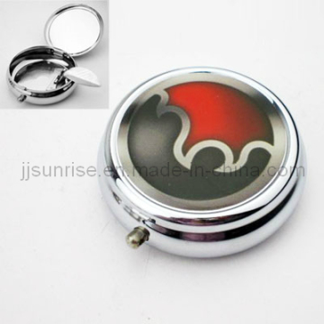 Metal Ashtray with Epoxy (JJ-S-MINI(AST02)epoxy1)