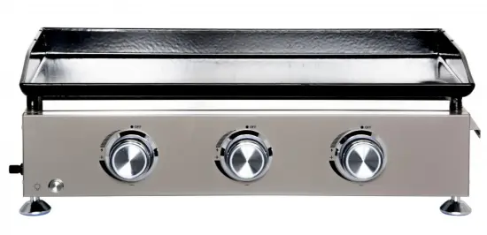 3 Burner Table Gas Grill Griddle for Outdoor