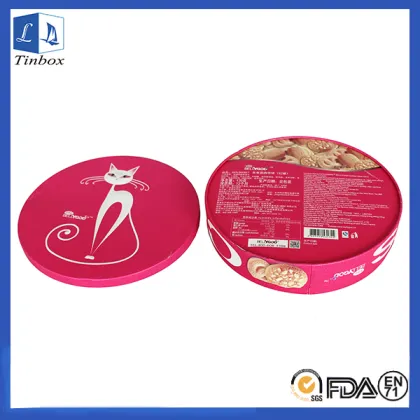 Metal Cat Food Gift Box Packaging